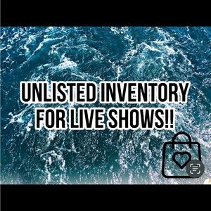 Unlisted inventory flyer